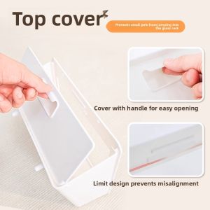 Dahyang Acrylic Rabbit Grass Stand Large Capacity Anti-Theft Guinea Pig Hay Rack for Pet Rabbits And Chinchillas