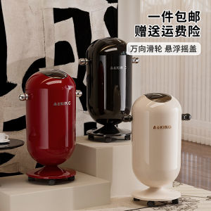 ถังขยะพลาสติกความจุขนาดใหญ่แบบถอดได้ ถังขยะกระดาษแบบปิดกลวง ถังขยะแบบไม่ต้องงอศีรษะ ถังขยะแบบป้องกันกลิ่น