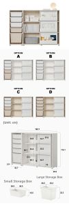Eco-friendly Children Montessori Style Combination Bed