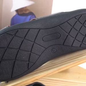 Sandal Slop Pria Kulit Model Santai Bahan Outsole Karet Anti Slip Sendal Casual Kokop MDS445