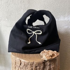 Lost Chill-Original Bows Crossbody Bag Preppy Style Underarm Bag Large Capacity K-style Canvas Bag Miu Series