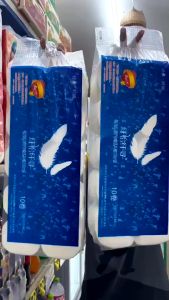 1 แพค ทิชชู กระดาษเช็ดหน้า กระดาษหนา 4 ชั้น ไม่มีแกนกลาง