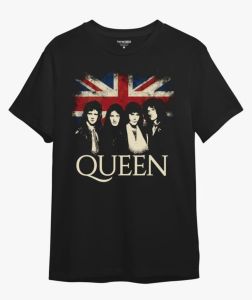 Kaos Queen England flag legendary