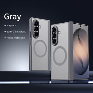 CHUBAN | Full Hinge Protection For Magsafe Case For Samsung Galaxy Z Fold8 Ultra 7 6 5 4 Matte Magnetic Phone Cover With Screen Protector