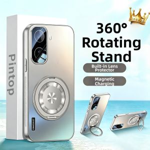 SIMERST | Magnetic Stand Anti-drop Matte Finish Full-body Case