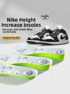 FASHEHAN | Height Increasing Insoles for AJ1 Basketball Shoes Anti-fatigue Invisible Shock Absorption
