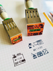 Rolling Adjustable Date Number Stamp