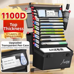 GEXINGYUE | Desk Side Hanging Book Organizer Bag