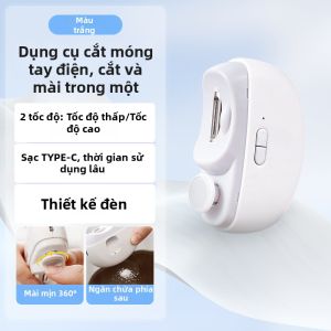 Máy Mài Móng Tay Tự Động Chống Kẹp Cho Người Già & Trẻ Em