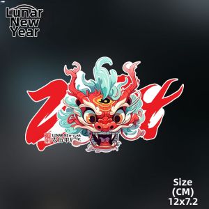 Reflective New Year Decoration Car Sticker