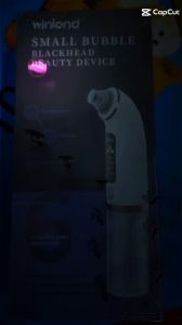 Máy hút mụn kết hợp tiêm oxy và nước dưỡng ẩm da mặt Small Bubble Beauty Instrument