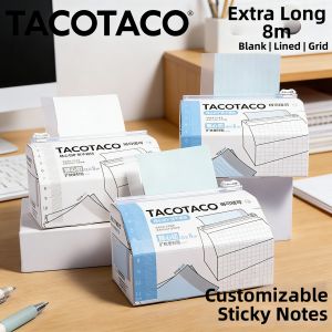 TacoTaco | Expandable Sticky Notes for Students and Office Aesthetic