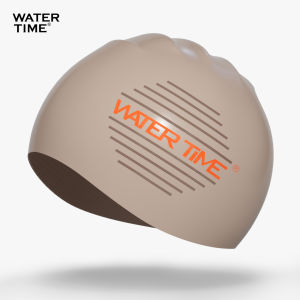 WATERTIME | Waterproof Non-irritating Swim Cap for Long Hair Large Size