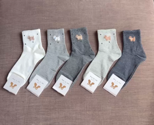 SET 5 ĐÔI TẤT VỚ NỮ CỔ CAO MÃ 27 DÀNH CHO NỮ