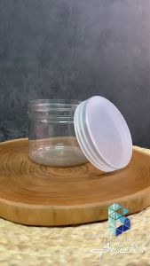 ( ISI 20 pcs ) Toples Silinder Plastik 400 ml - Toples Kue Kering - Toples Kue Lebaran Tebal Murah