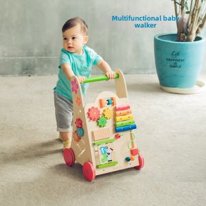 Everearth | Multi-function Wooden Educational Baby Walker