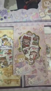 Sổ sticker hình dán hoạt hình dễ thương đồ chơi quà tằng cho bé