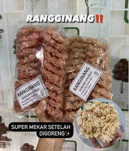 [COD] RENGGINANG DAN RENGGINING MENTAH ISI 22 PCS DIJAMIN BEUKAH ALIAS MEKAR ASLI PRODUKSI GUNUNG CIKURAY