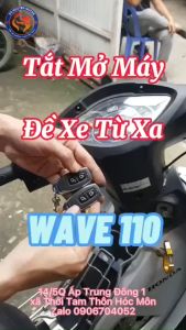 MẠCH TẮT MỞ VÀ ĐỀ XE TỪ XA CHO WAVE A 110 WAVE S 110 BLADE 110
