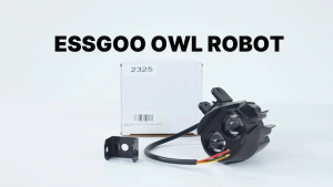 ESSGOO LED Lampu Utama OWL ROBOT Motor Dual Color Putih Kuning High Low Beam 10–48V