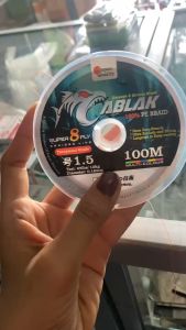 SENAR MURAH CABLAK 50M SUPER SENSITIF & STRONG WARNA CLEAR WHITE