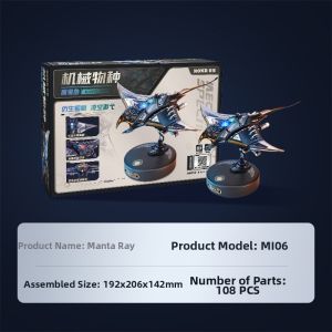 JINWUCHUANGYI | Gift for Boys Creative Hammerhead Shark Model Kit