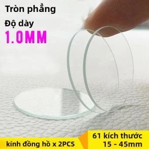 2 CÁI Bảo Vệ Màn Hình Đồng Hồ Thông Minh Kính Cường Lực Độ Dày 15-45mm Tương Thích Với Nhiều Kích Cỡ Khác Nhau Đường Kính 28mm-42mm