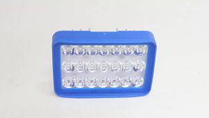 KEVANLY | 1PC 21SMD Motorcycle Sportlight 12-24V LED Headlight 6000K White Stobe Driving Light For UTV ATV RV offroad Auxiliary Fog Lamp