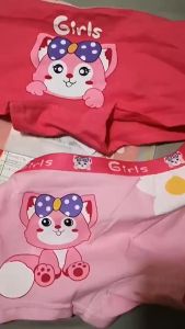 4 Pcs/Set 3-14Yrs Soft Cotton Baby Girl Kids Boxer Kids Panty Bargain for Kids Girls Panty Sizes MY369