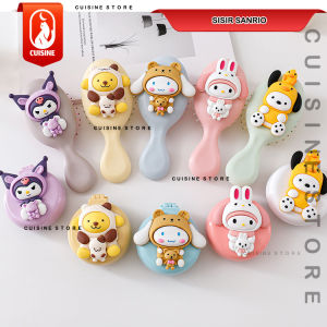 Sisir Rambut Anak Perempuan SANRIO Karakter Kuromi Melody Ciroll HAIR COMB Pocket Travel JAPAN