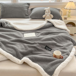 HAOMIAN | Winter Thick Sheepskin Velvet Blanket