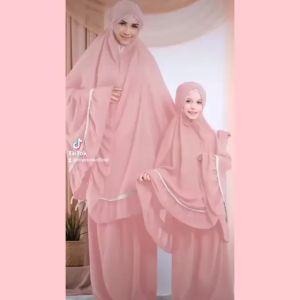 Mukena Dewasa Sabyan Bahan Rayon Premium Size Jumbo dan Standar Super Adem By Chazmine