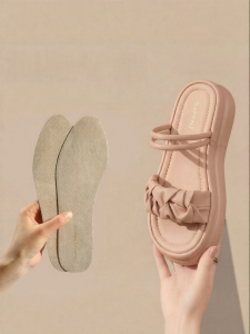 FASHEHAN | Anti-Slip Comfortable Sweat-Absorbing Odor-Resistant Breathable Shoe Pads for Slippers
