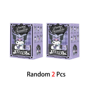 TOPTOY | Sanrio Blind Box Cartoon Kuromi Doll Lucky Divination Anime Series Action Figure Model Dolls Child Toys Desktop Birthday Gifts