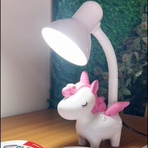 Đèn bàn bảo vệ thị lực Điện Quang ĐQ DKL16 B (Kiểu con kỳ lân bóng led ánh sáng trắng cắm điện trực tiếp)