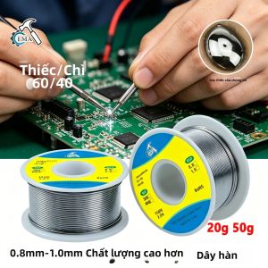 100g Dây Hàn Đa Năng 60/40 Hoặc 25/75 Dây Hàn Sắt Có Flux Thiếc Cho Dụng Cụ Gia Đình Dây Hàn Chất Lượng