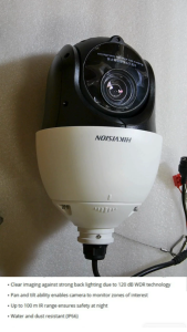 HIKVISION DS-2AE4215TI-D 2 MP IR TURBO 4-INCH SPEED DOME