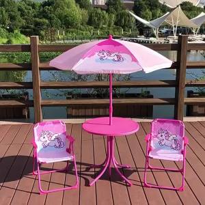 MOLORE | Waterproof Plastic Children Table and Chairs Set