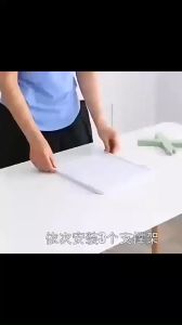 ClickBuy  ชั้นวางรองเท้า รูปตัวX ชั้นรองเท้าพลาสติก  ประหยัดพื้นที่ Shoe rack