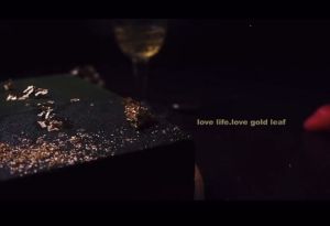 [Petite Houz] Ready Stock Gold Leaf 24K gold Sheet Decoration Art Facial Spa Tweezer for Flake