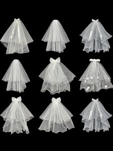 Princess Style Wedding Dress Headpiece Night Stall Prop Proposal Registration Photo Shoot Accessory for Brides