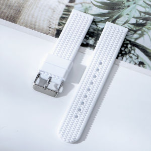 18mm 20mm 22mm 24mm Silicone Watch Band Quick Release for Omega for Seiko Rubber Universal Watch Strap for Smartwatch Wristband