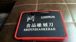 Pisau Garnish 80pcs/Set Pisau Ukir Buah Sayur Pisau Hias Tumpeng Pisau Carving