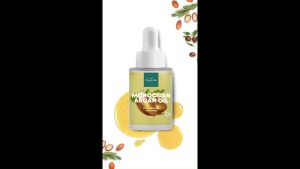 TheOrganicStop Moroccan Argan Oil Cold Pressed Pure Face & Hair Oil 30ml