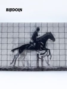 3D Motion Picture Art Early Film Photography Greeting Card Festival Gift Postcard Wall Desktop Decoration Triptych Card