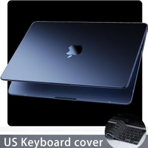Compatible with MacBook Air 15 inch Case M2 2023 Protective Hard Matte Case for macbook Air Pro M1 M2 2022 A2179 A2337 A2681 A2338 A2251 With Logo Cut