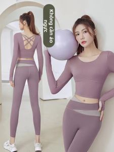 DAJIRIJI | Bộ Áo Tập Yoga Thể Thao Cao Cấp Tay Dài