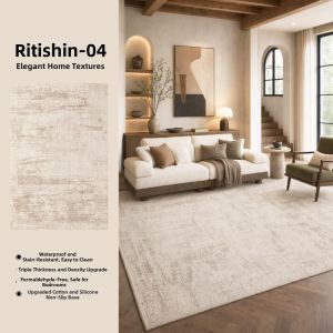 AOVOC | Non-slip Waterproof Stain-resistant Easy to Clean Soundproof Rug