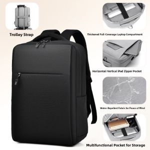 QINNXER | Anti-Shock Full-Airbag Laptop Backpack