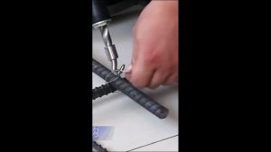 Nurm Rebar Hook Rebar Tie Wire Twister Concrete Metal Wire Twisting Twisting Tool Rubber Handle